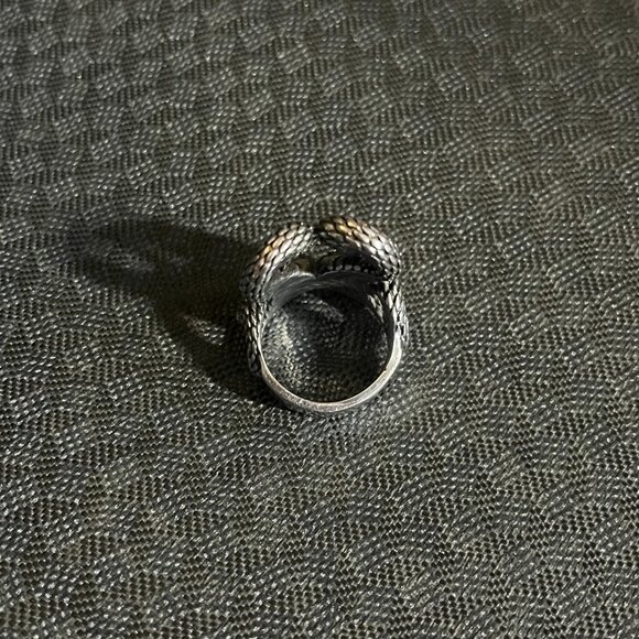 Serpent Stainless Steel Ring - Picture 3 of 3